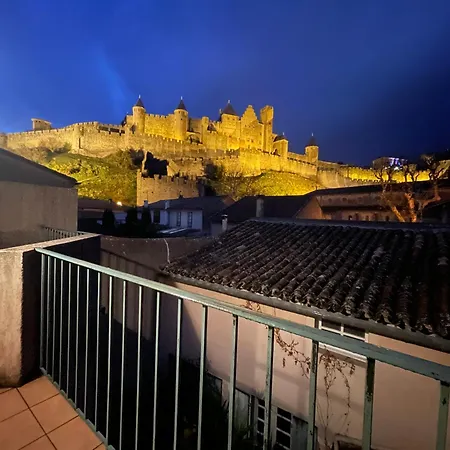 Apartment Le Saint Gimer - Vue Sur La Cite Medievale - Climatisation