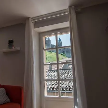 Le Saint Gimer - Vue Sur La Cite Medievale - Climatisation Apartment