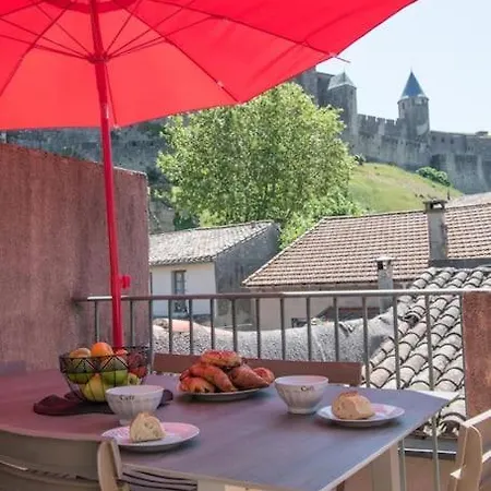 Le Saint Gimer - Vue Sur La Cite Medievale - Climatisation Apartment *