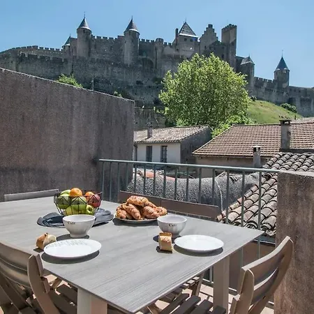 Apartment Le Saint Gimer - Vue Sur La Cite Medievale - Climatisation *