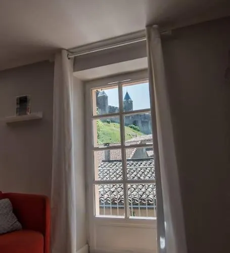 Le Saint Gimer - Vue Sur La Cite Medievale - Climatisation Apartament