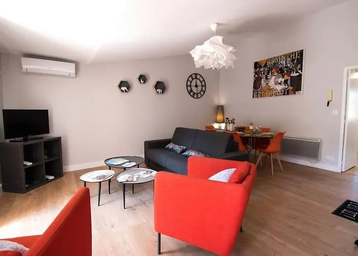 Le Saint Gimer - Vue Sur La Cite Medievale - Climatisation Apartament *