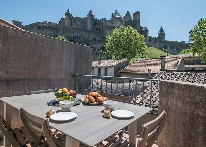 Apartament Le Saint Gimer - Vue Sur La Cite Medievale - Climatisation *